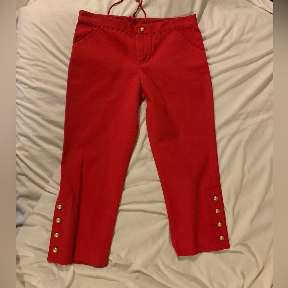 Hot Ralph Lauren sailor pants! Size isn’t listed but I measured: 36W / size 20